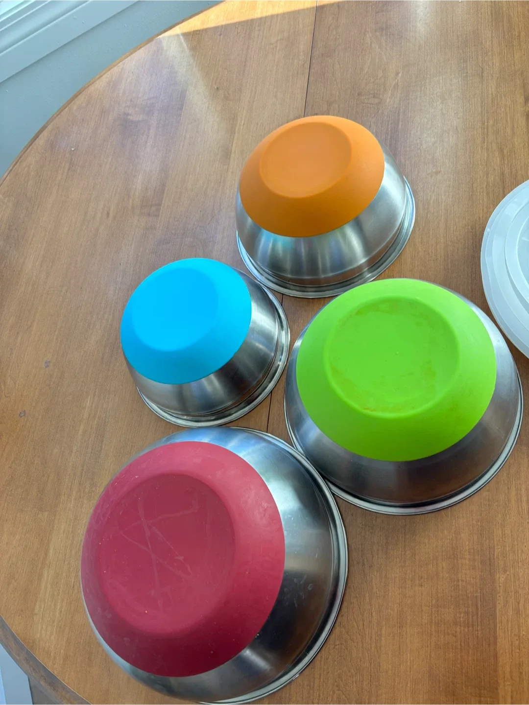 Stainless Steel Mixing Bowls with Lids - Set of 4 image indicator(3)