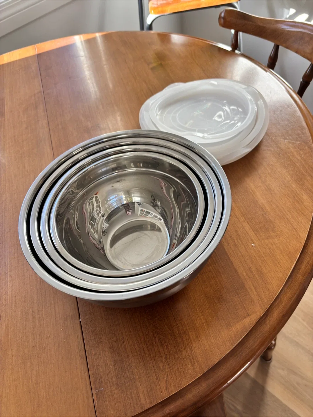 Stainless Steel Mixing Bowls with Lids - Set of 4 image indicator(2)