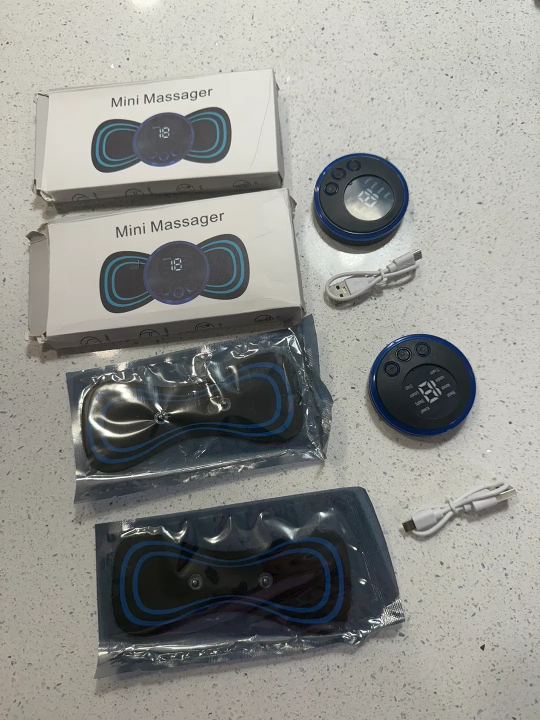 Mini Massager - LCD Model with 8 Modes & 19 Gears