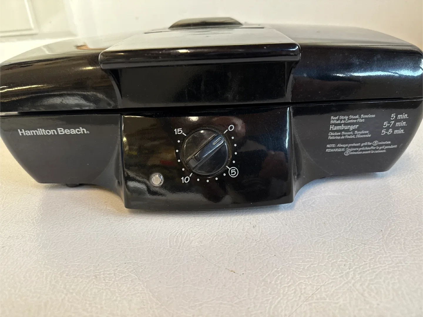 Hamilton Beach Grill image indicator(4)