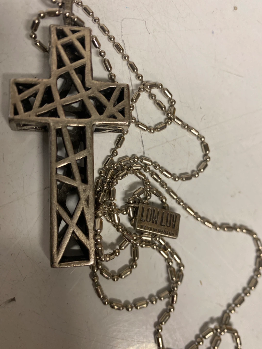 Low Luv by Erin Wasson Cross Necklace