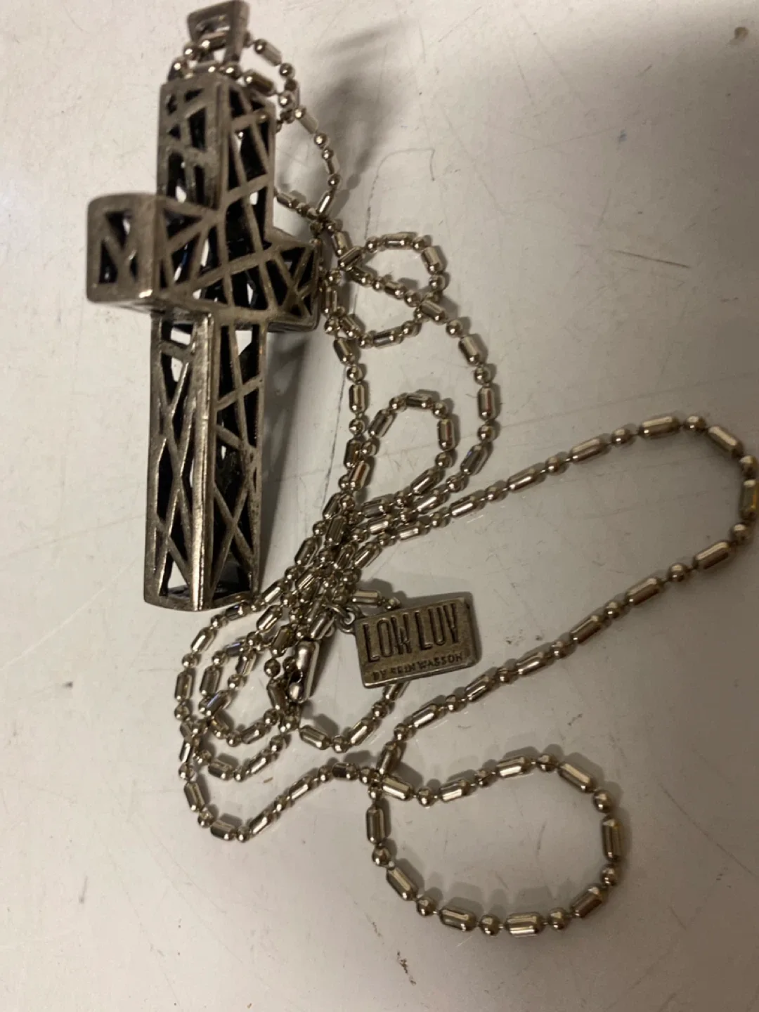 Low Luv by Erin Wasson Cross Necklace image indicator(2)