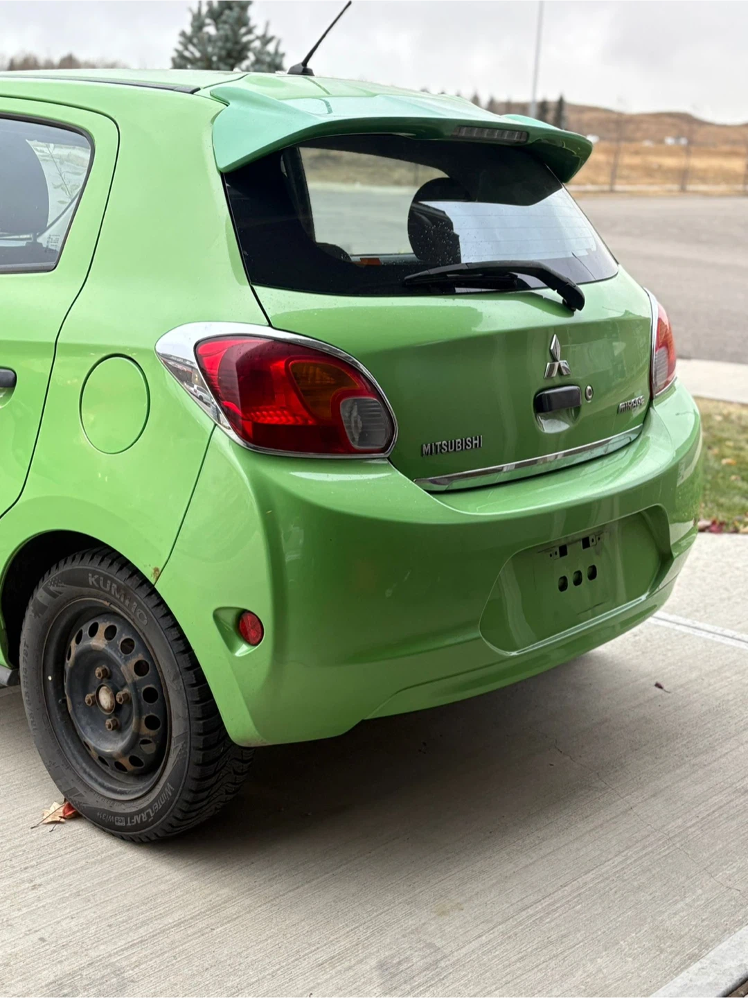 Green Mitsubishi Mirage Car for sale - photo 3
