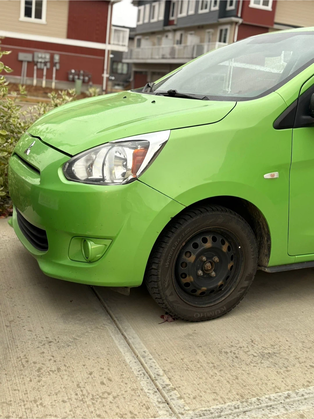 Green Mitsubishi Mirage Car for sale - photo 2