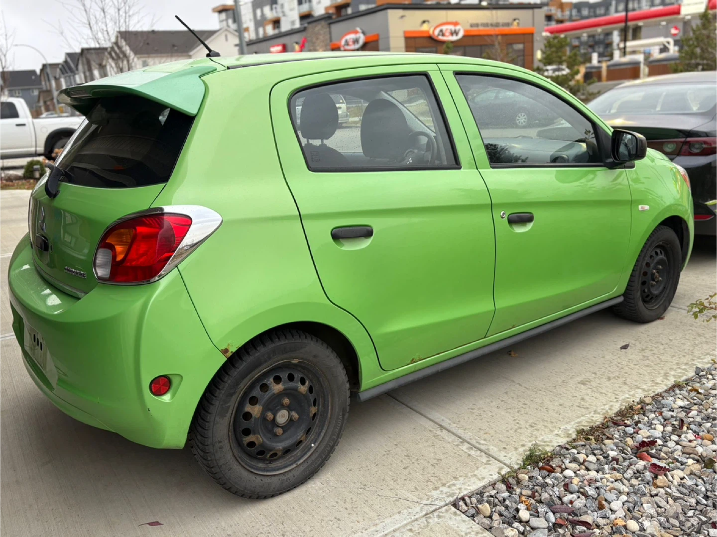 Green Mitsubishi Mirage Car for sale - photo 4