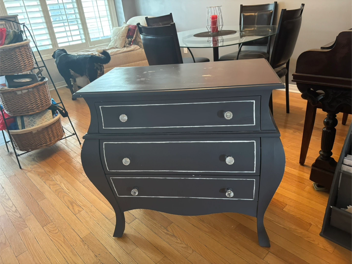 Three-Drawer Dresser