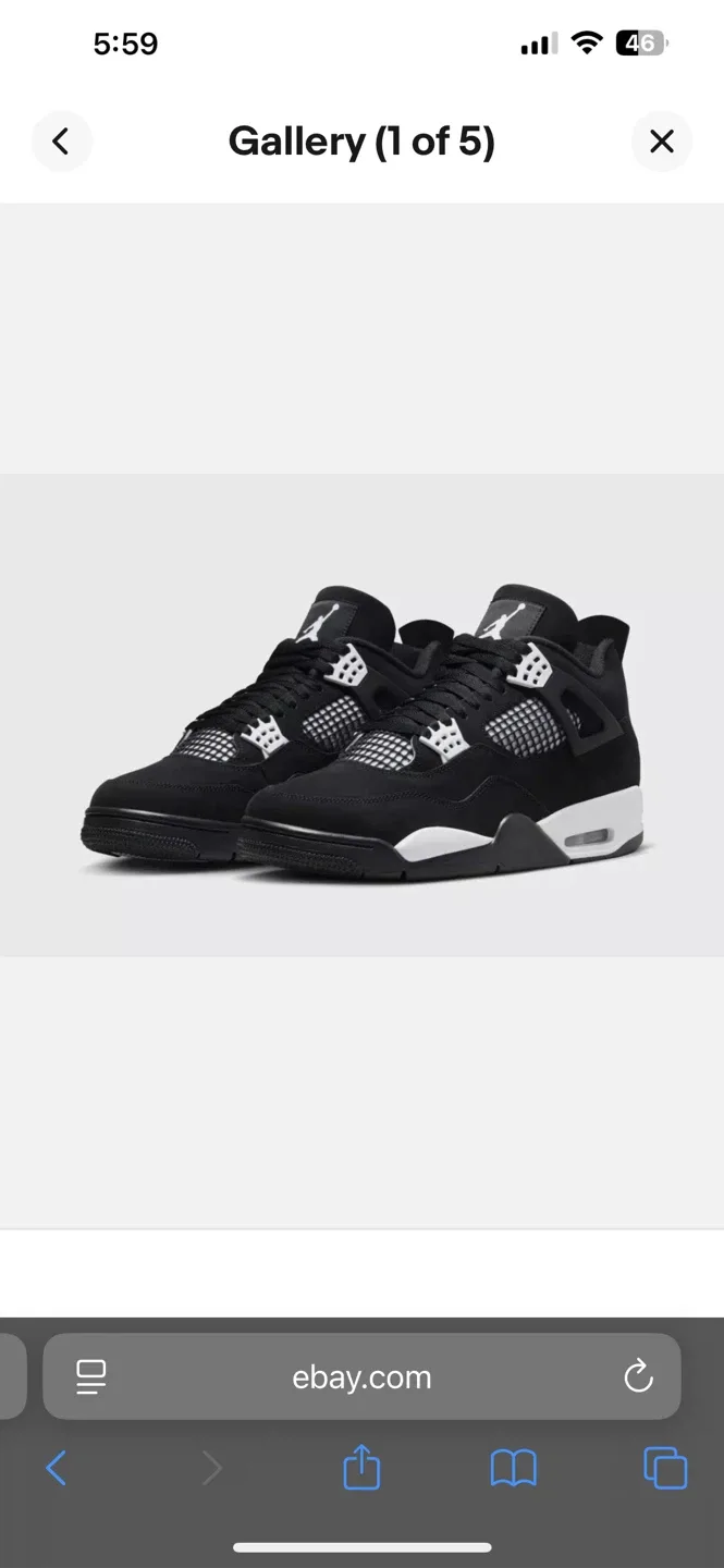Jordan 4 Retro Black Cat (Toddler) image indicator(2)