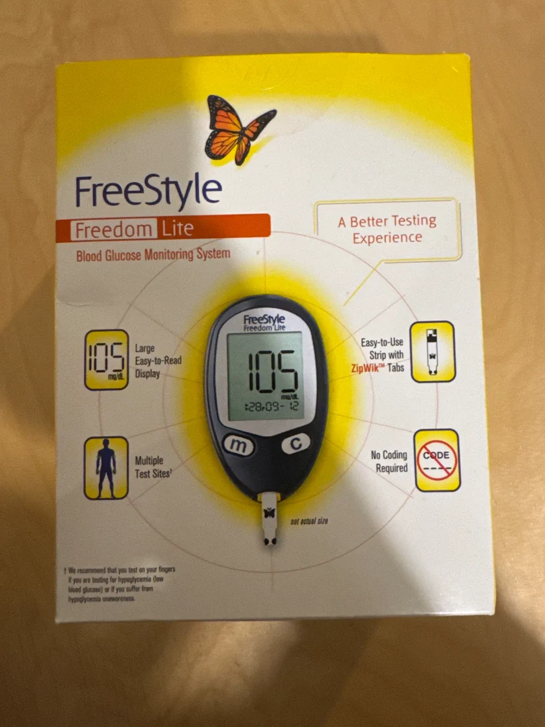 FreeStyle Freedom Lite Glucose Monitoring System (by Abbott) image indicator(2)