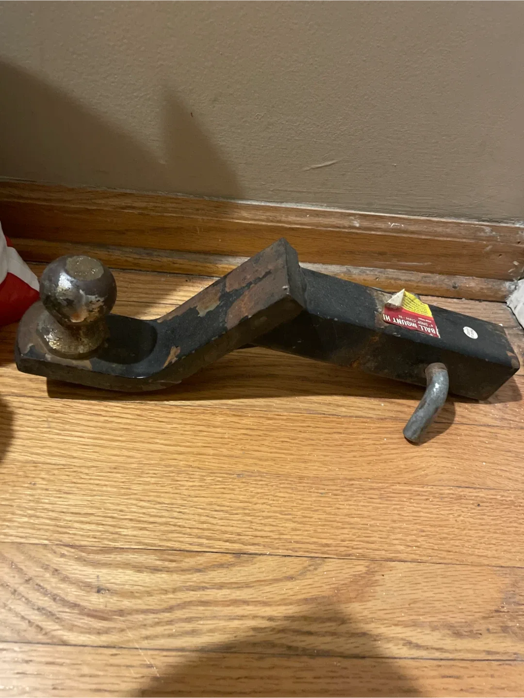 Ball Mount Hitch 4" Drop Class III image indicator(2)