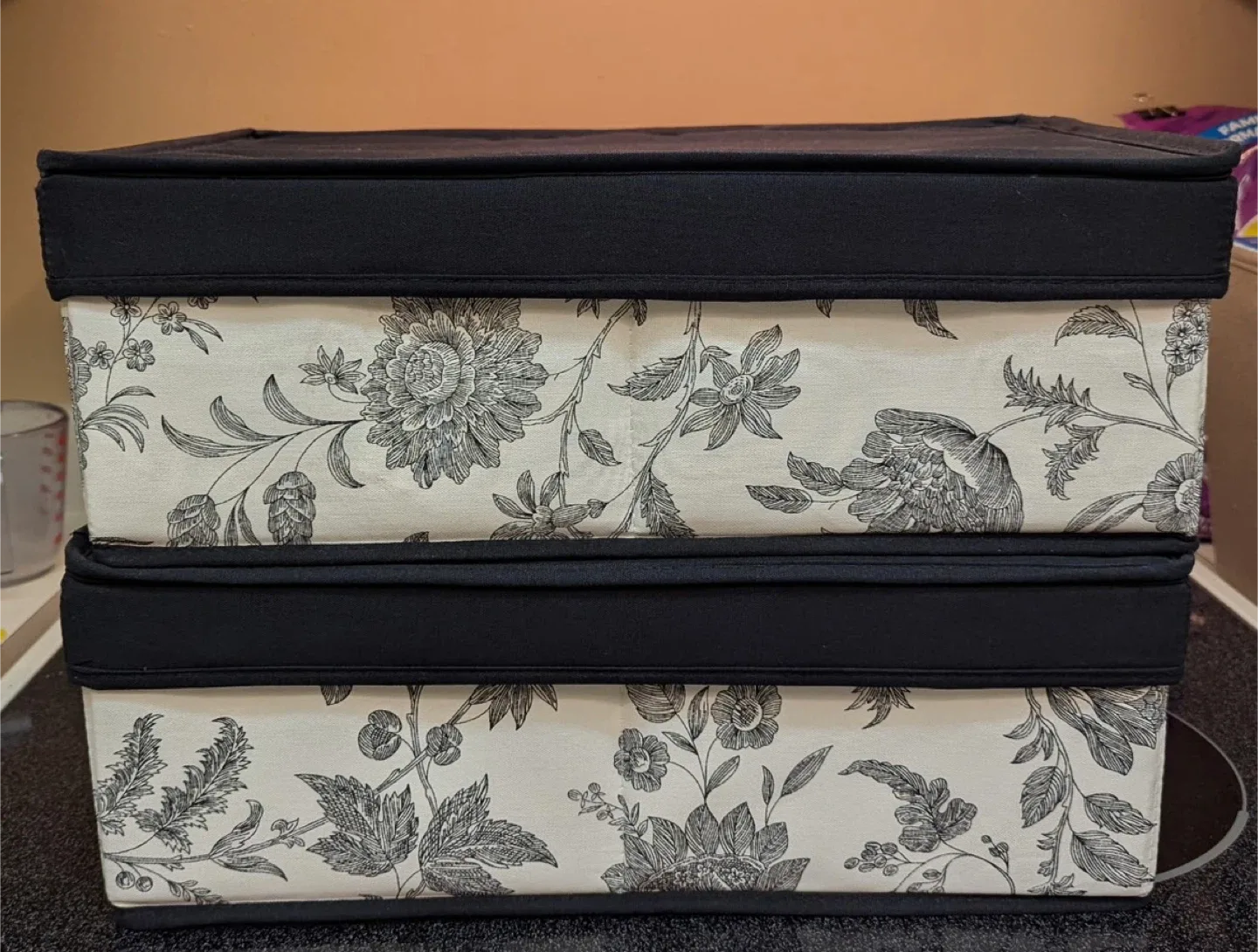 IKEA Floral Storage Boxes - Set of 2 image indicator(2)