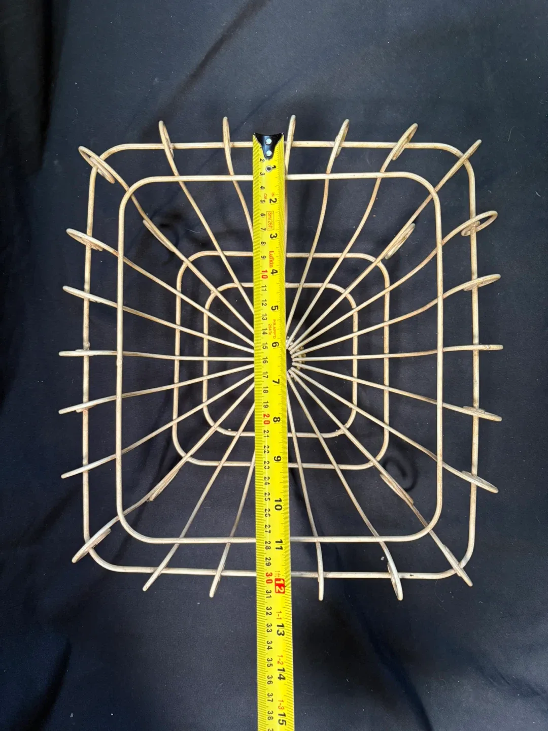 Gold Metal Wire Basket image indicator(8)