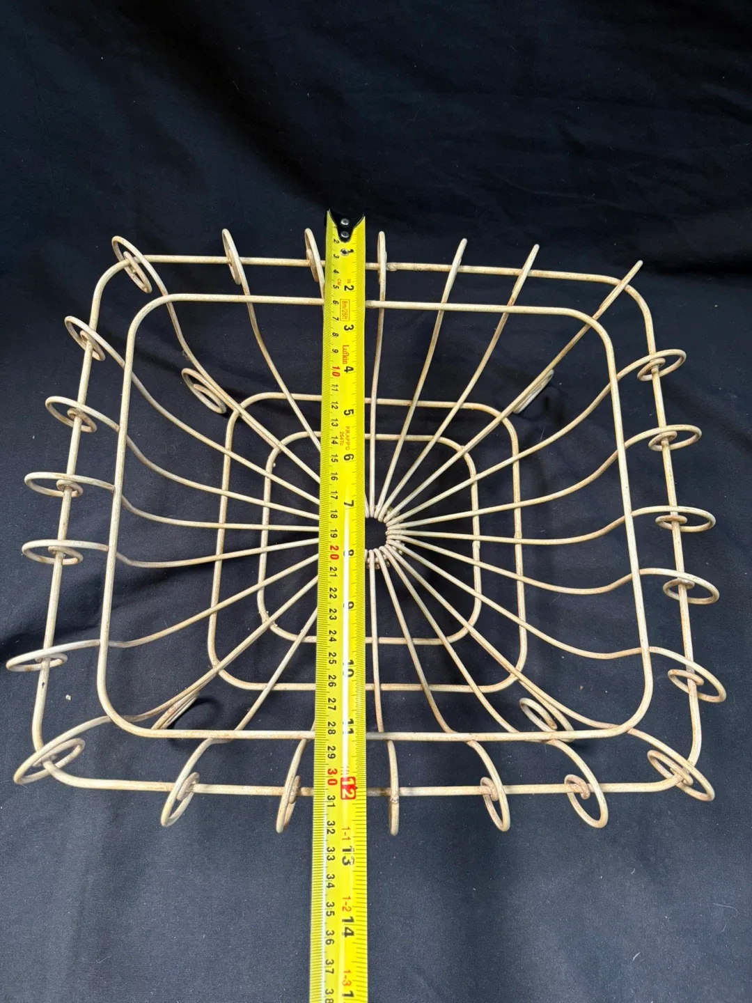 Gold Metal Wire Basket image indicator(7)
