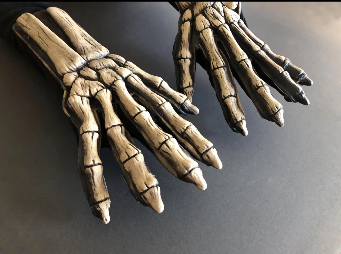 Halloween Skelton costume + gloves M/L image indicator(9)