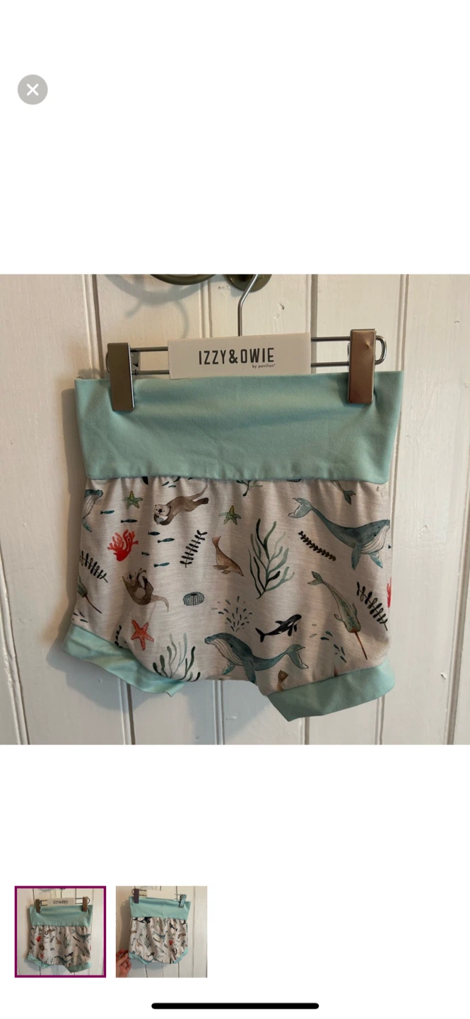 Handmade small shop nautical shorts - photo 5