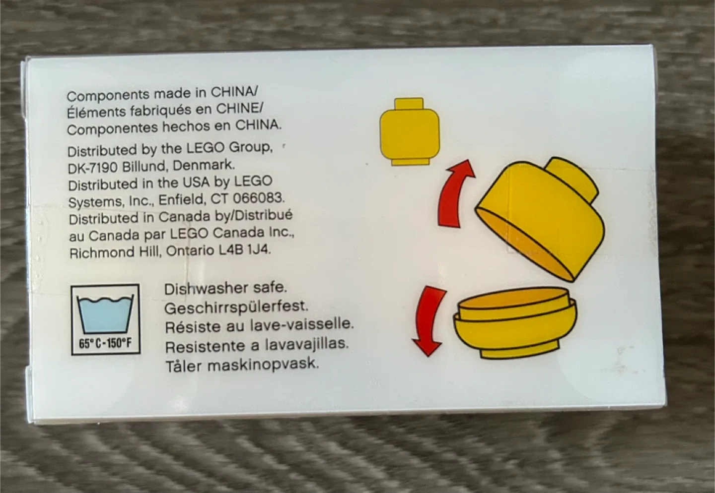 LEGO Vintage Salt & Pepper Shakers - New in Box! image indicator(3)