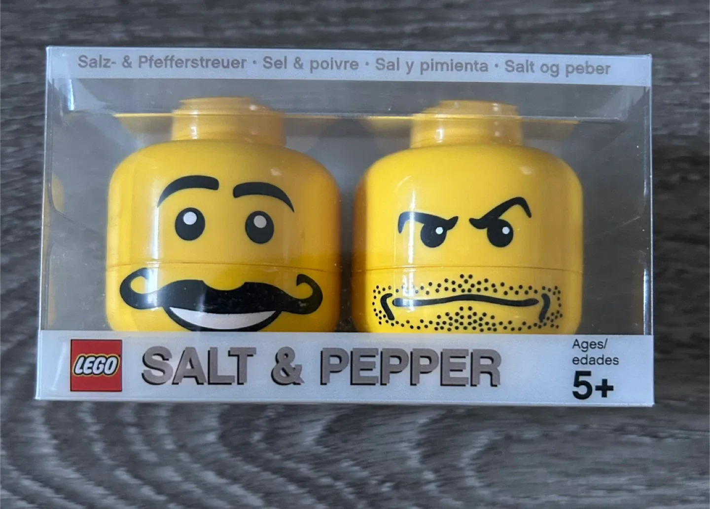 LEGO Vintage Salt & Pepper Shakers - New in Box!