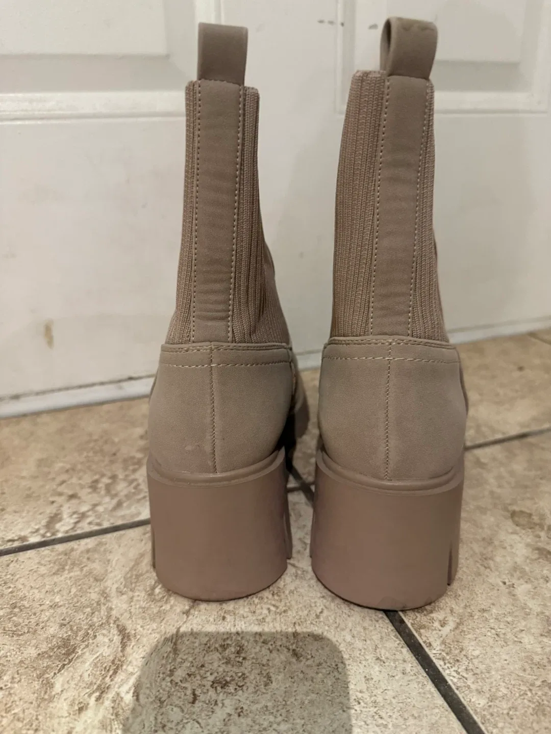 Call It Spring Beige Ankle Boots image indicator(3)