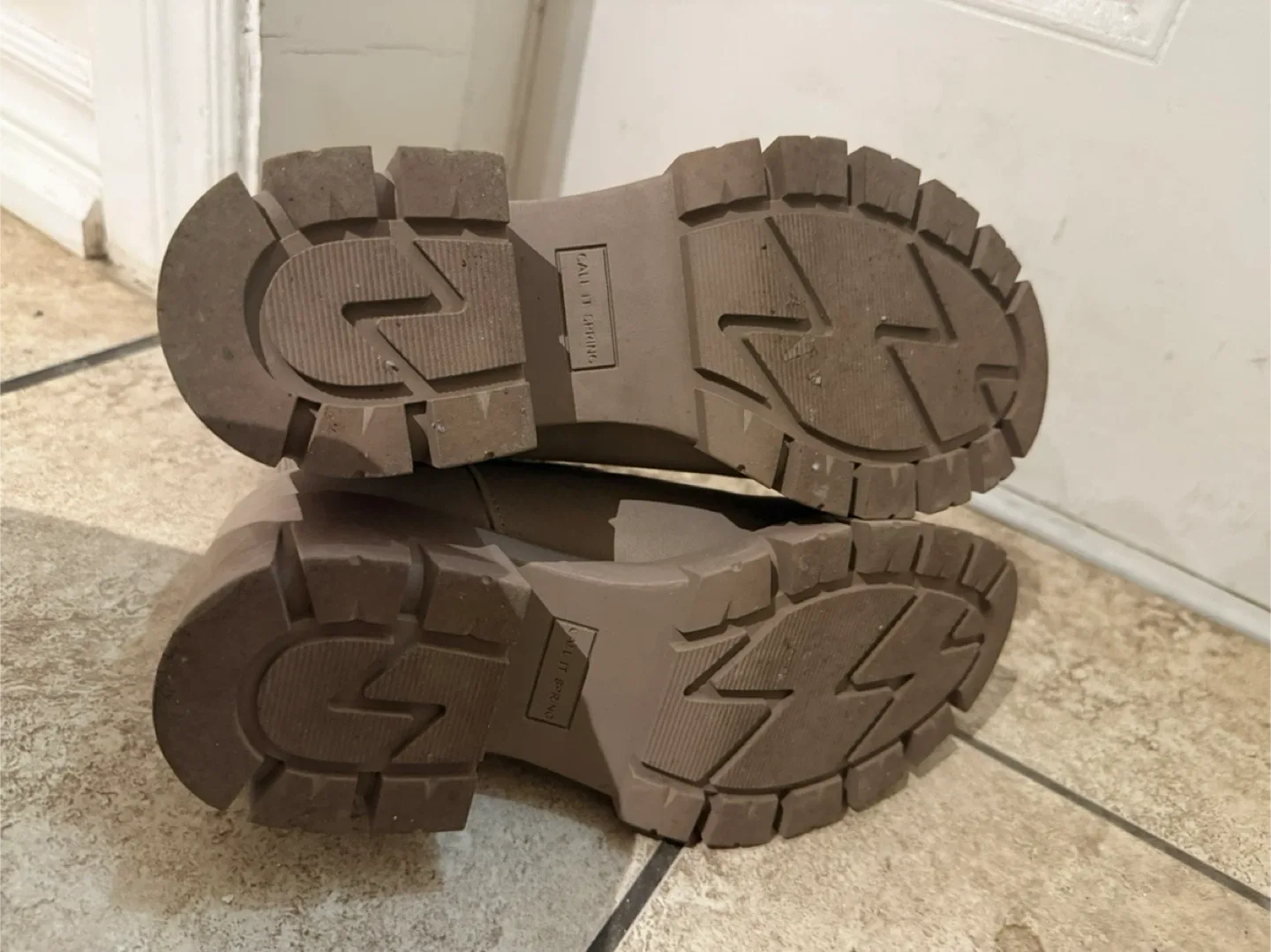 Call It Spring Beige Ankle Boots image indicator(4)