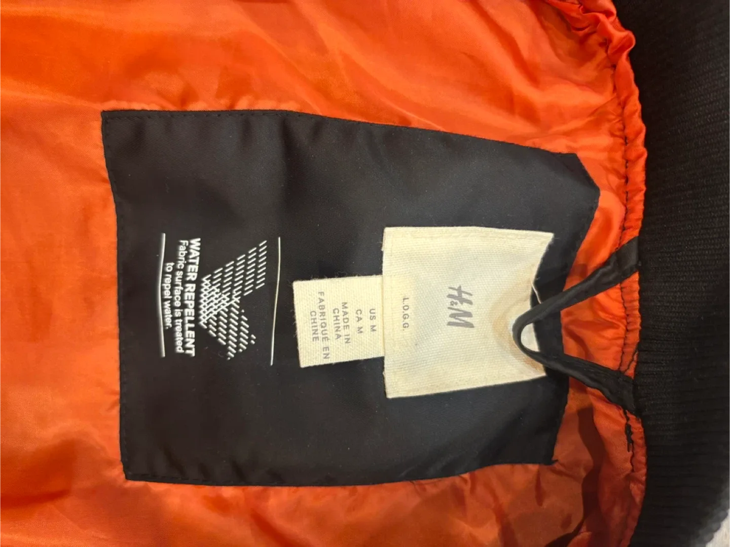 Men’s H&M bomber jacket -medium $40 image indicator(4)