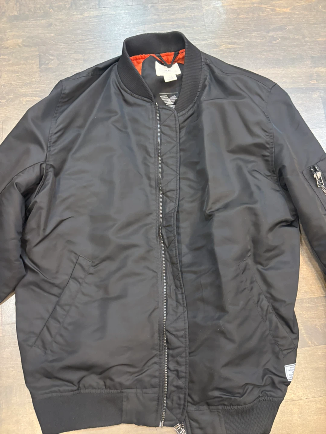 Men’s H&M bomber jacket -medium $40 - photo 2