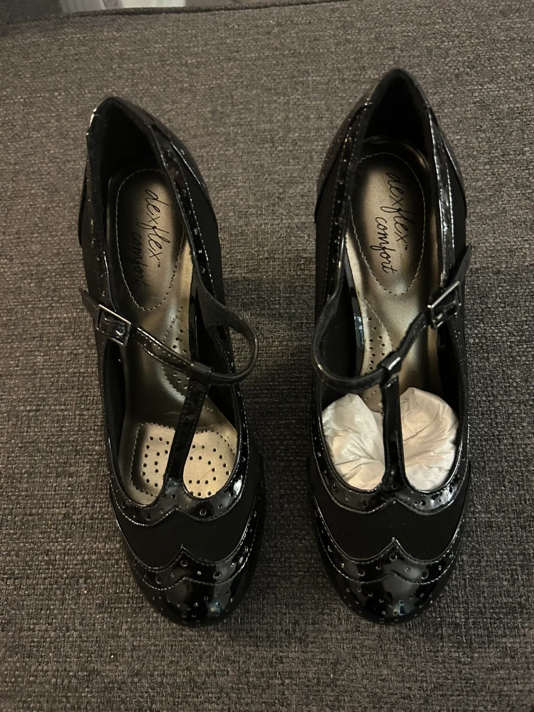 Dexflex Comfort heels in Black thumbnail