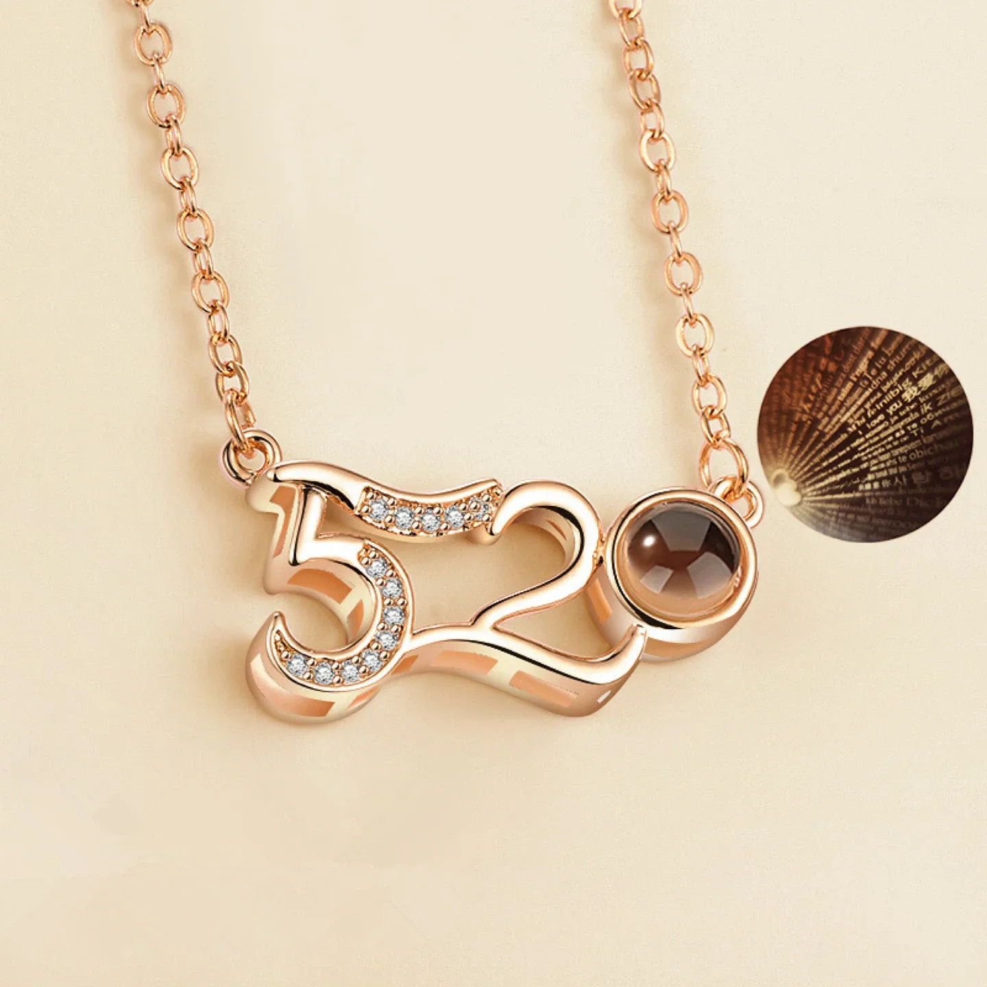 Projection Pendant Necklace image indicator(3)