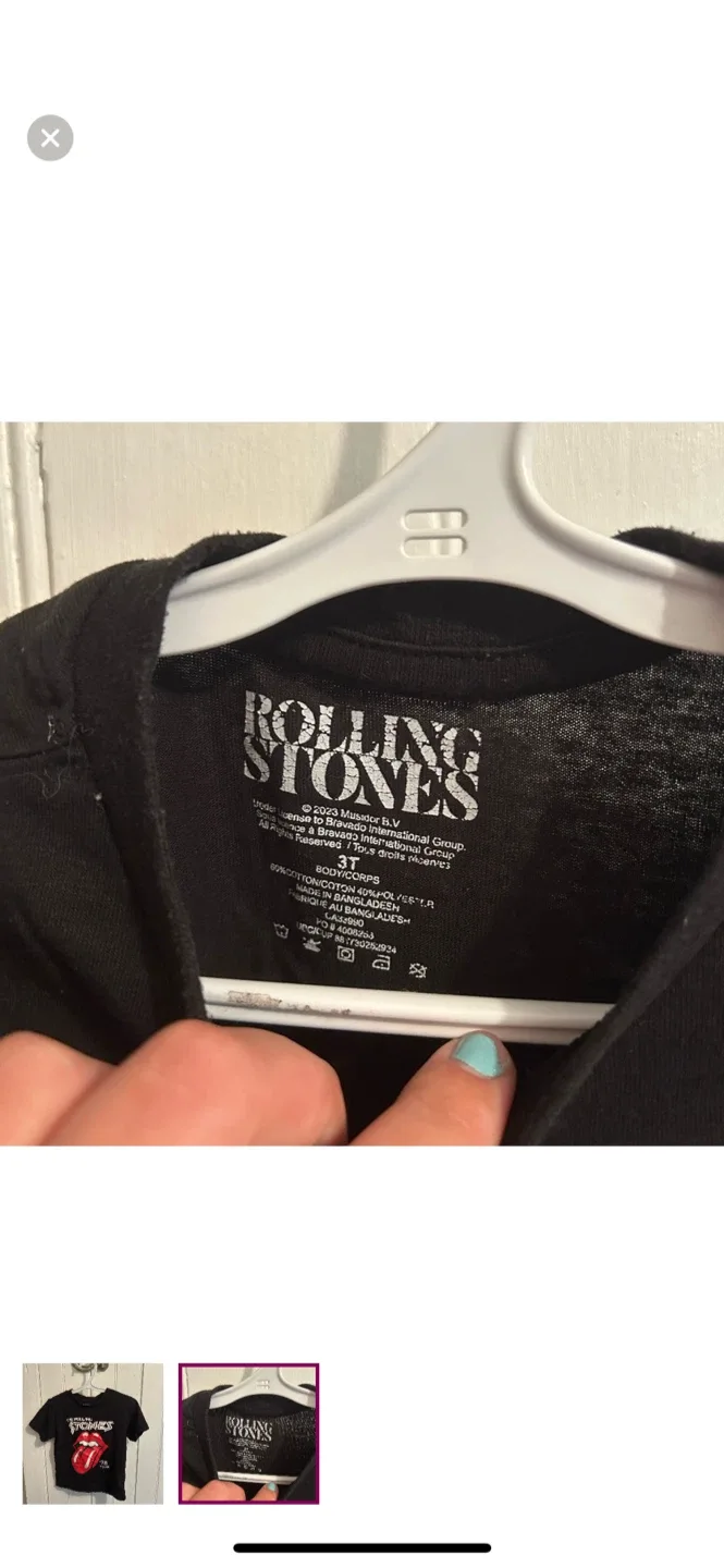 Rolling Stones '78 Tour T-Shirt - Size 3T image indicator(2)