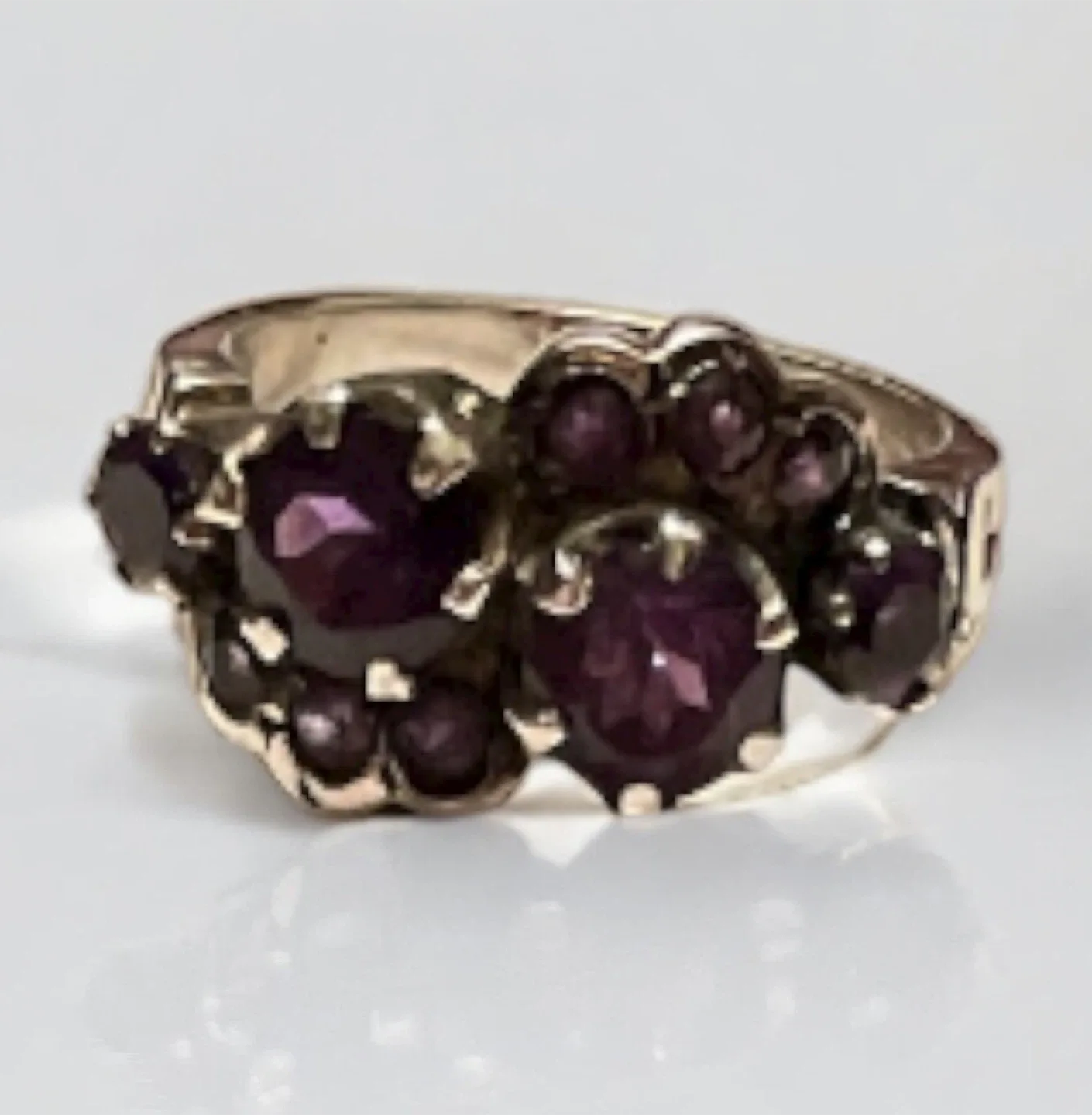 Vintage Purple Stone Ring image indicator(2)