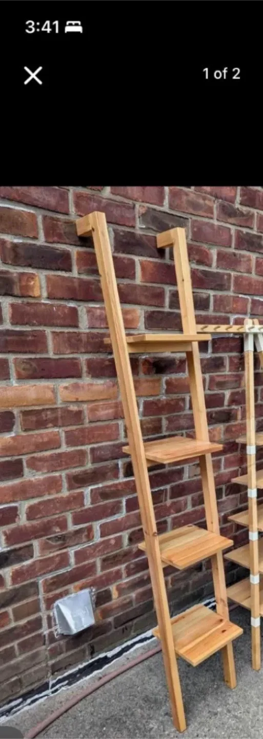 IKEA Tall (lean to style)Wooden bookcase image indicator(3)