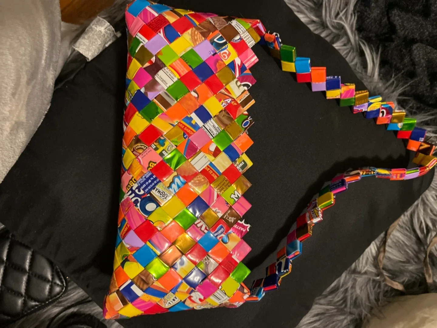 Handmade Candy Wrapper Purse