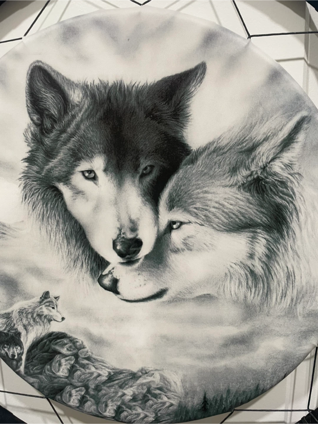 Wolf Dream Catcher