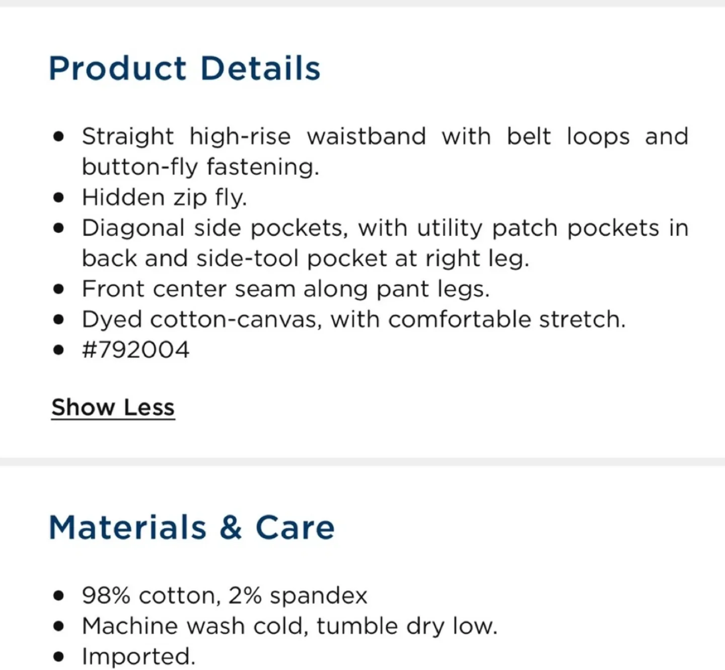 Old Navy Black Workwear Pants image indicator(2)