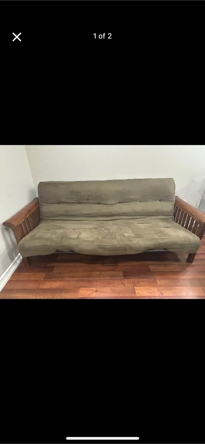 Futon Sofa Bed - Great for Small Spaces!