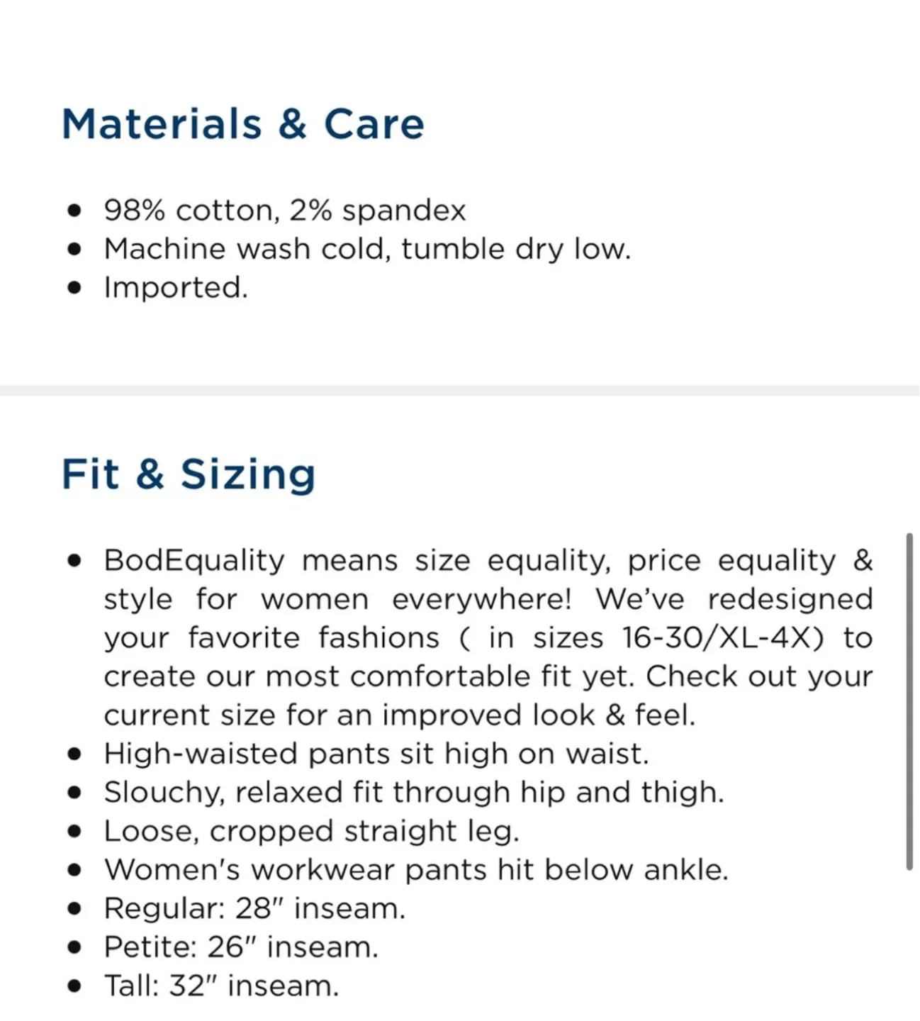 Old Navy Black Workwear Pants image indicator(4)