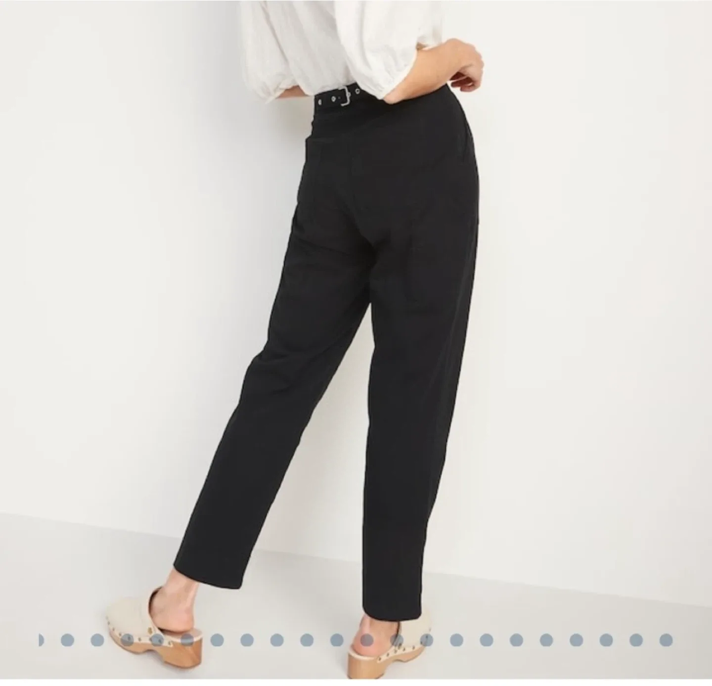 Old Navy Black Workwear Pants image indicator(7)