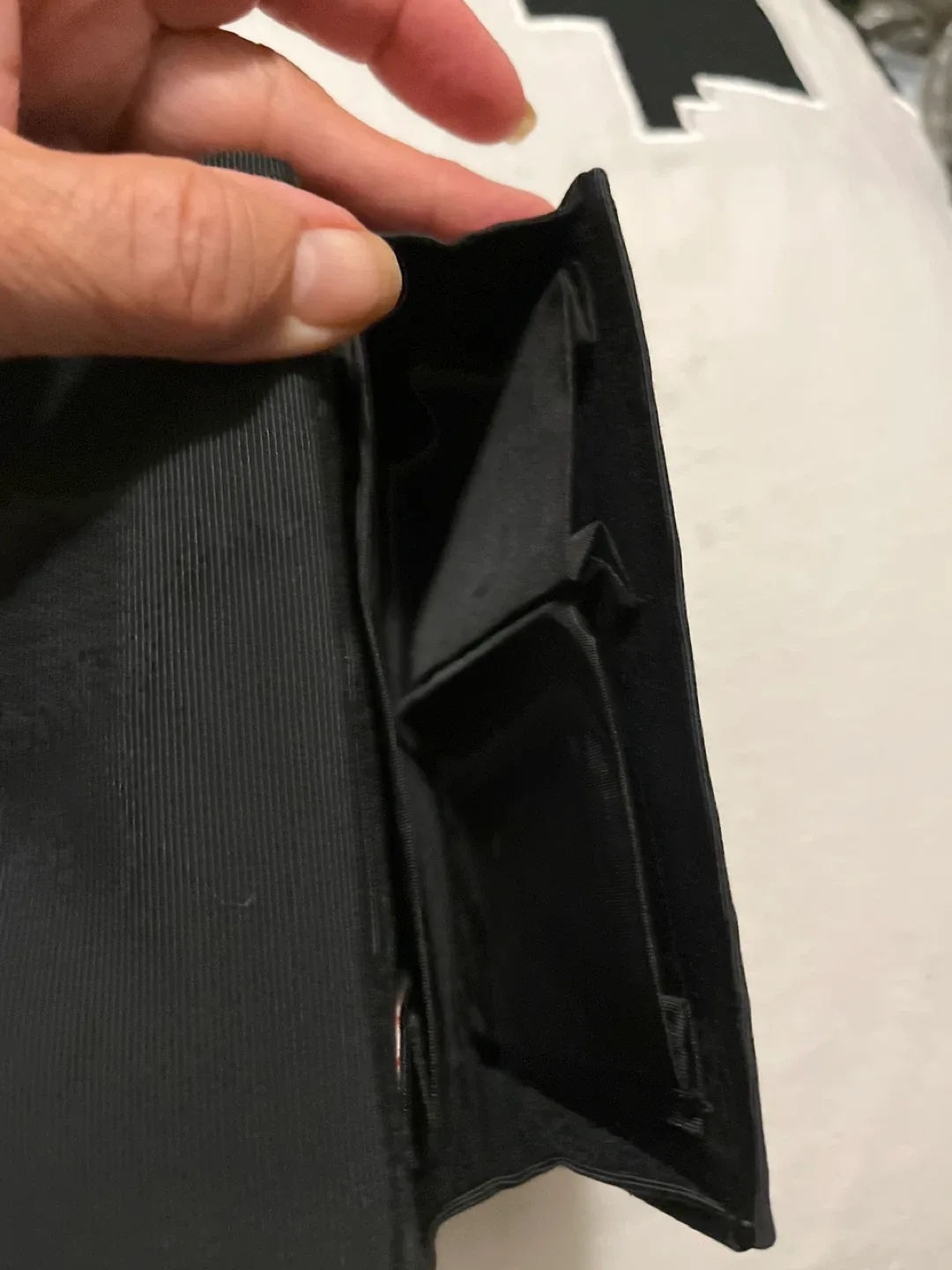 Small Black Clutch Purse image indicator(5)