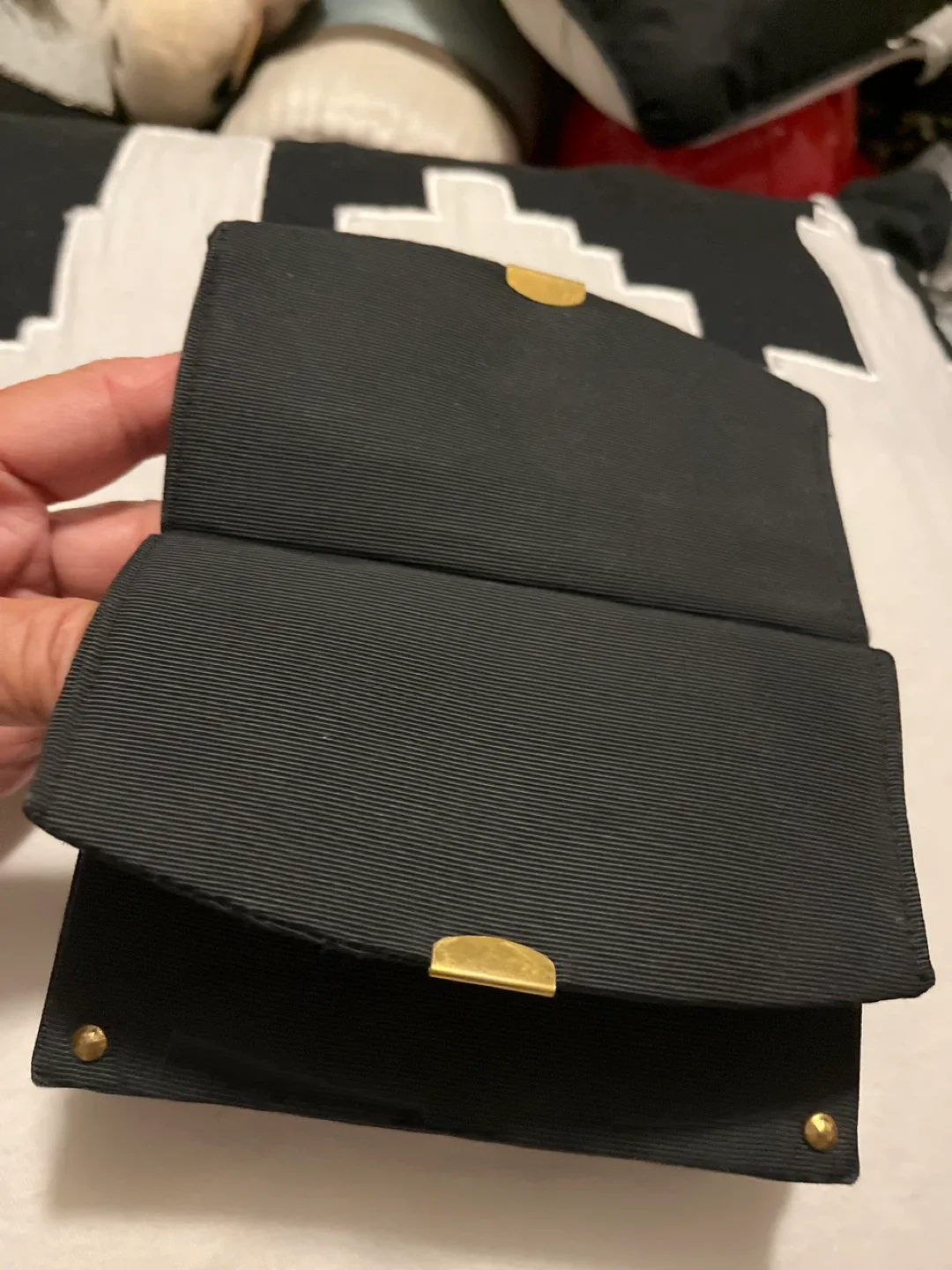 Small Black Clutch Purse image indicator(2)