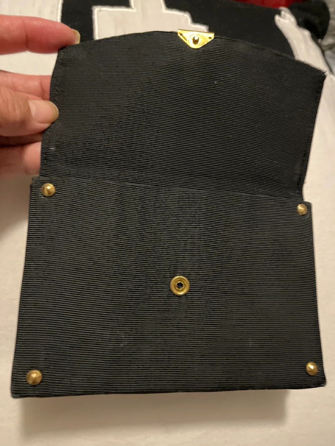 Small Black Clutch Purse image indicator(3)
