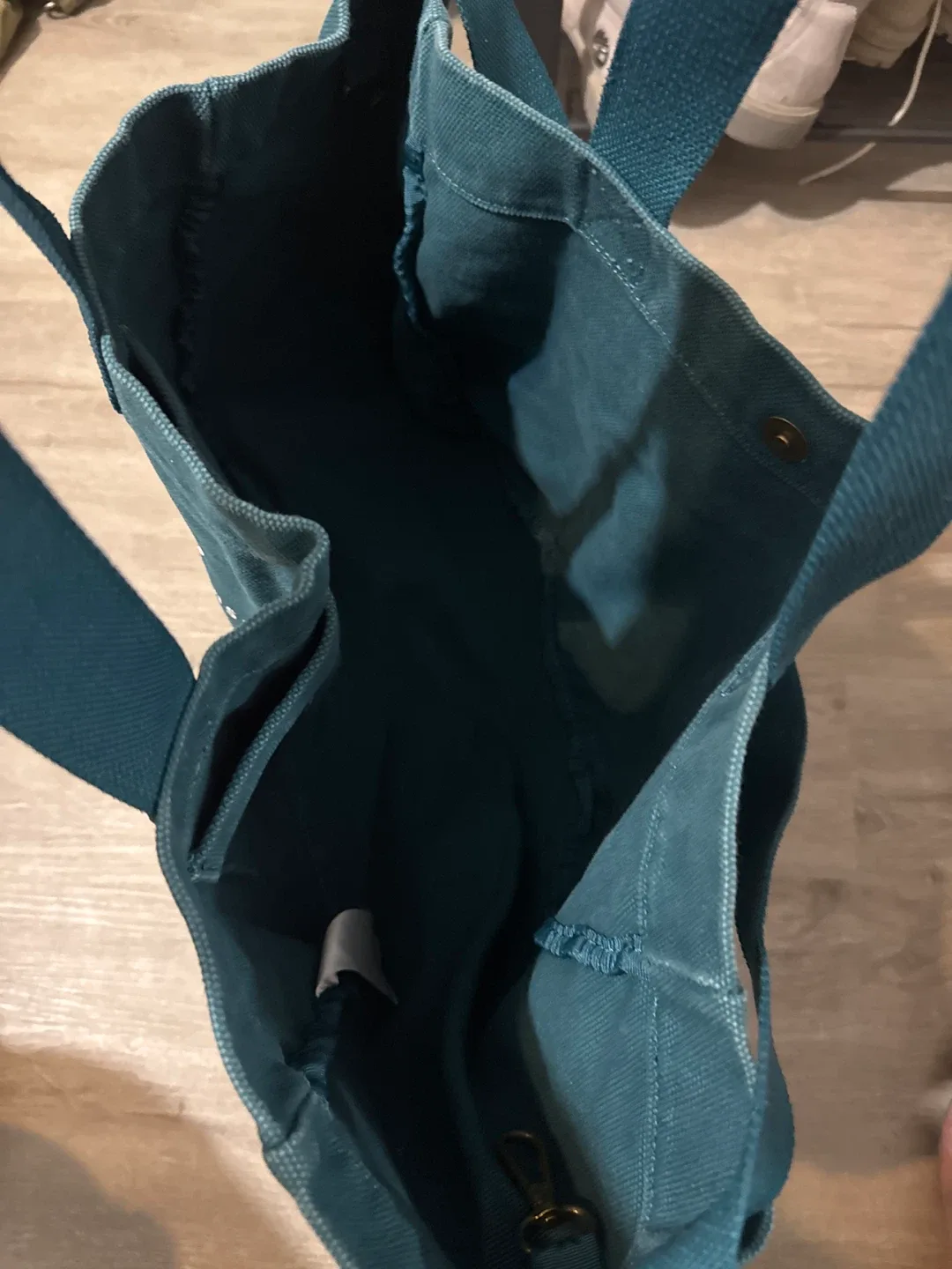 FIGS Teal Green Tote Bag image indicator(2)