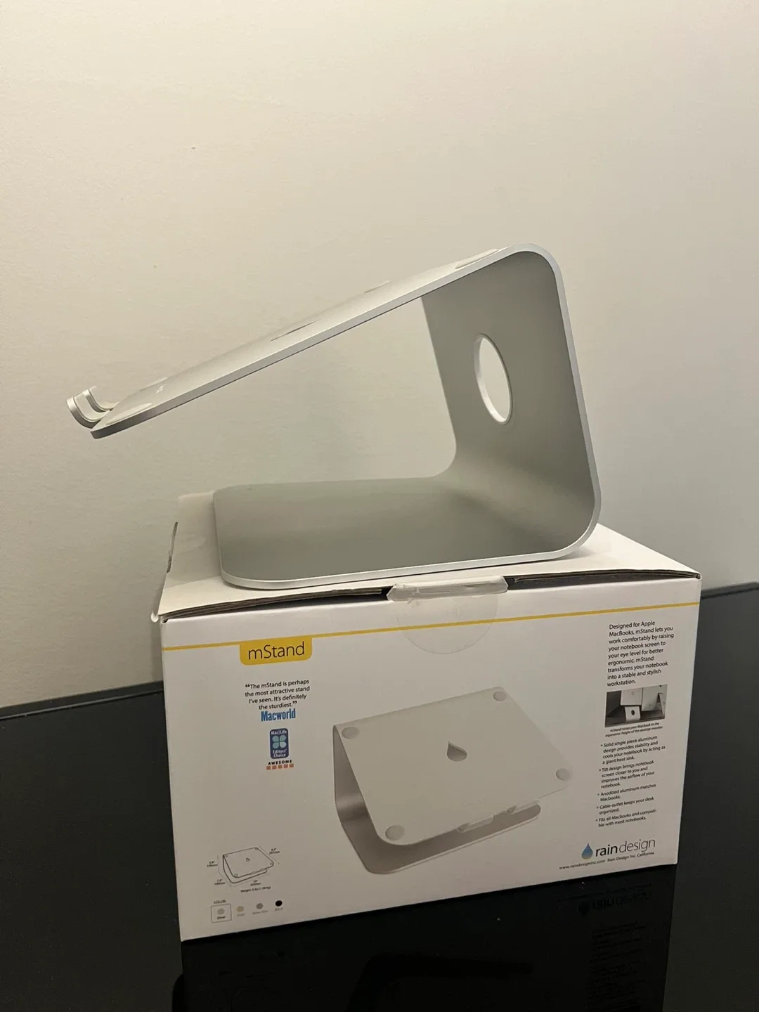 Rain Design mStand Laptop Stand - Silver image indicator(2)
