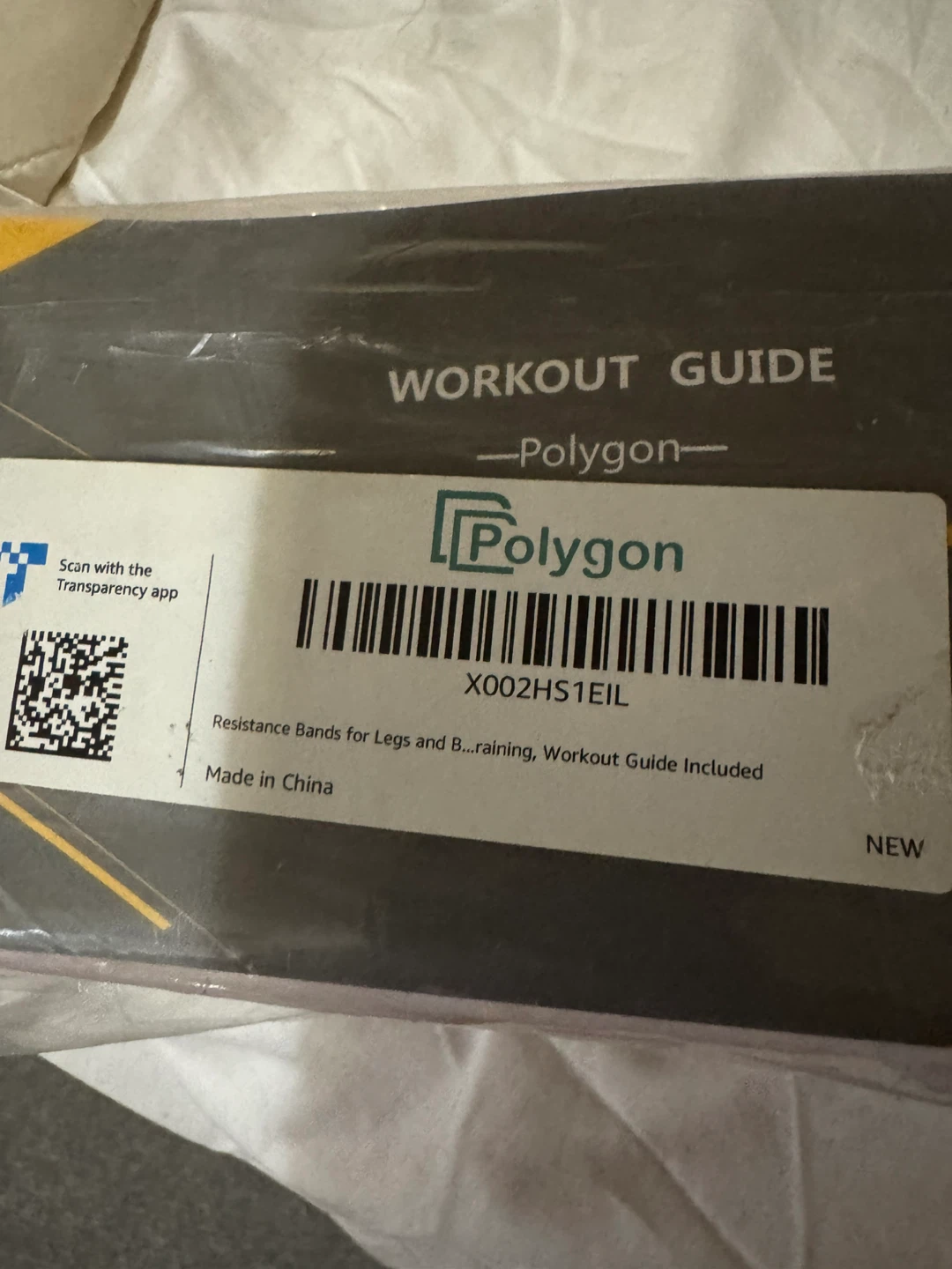 New Polygon Resistance Bands for Legs + Workout Guide - photo 2