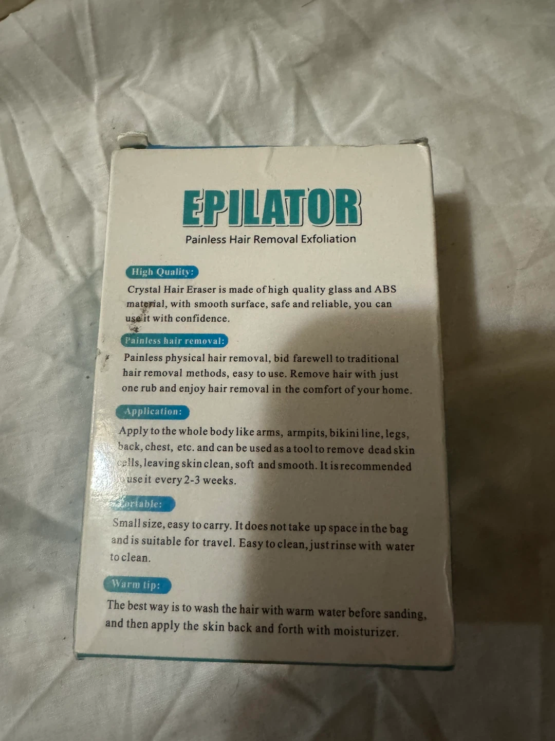 Epilator Painless Hair Removal Exfoliation BD611 - photo 3