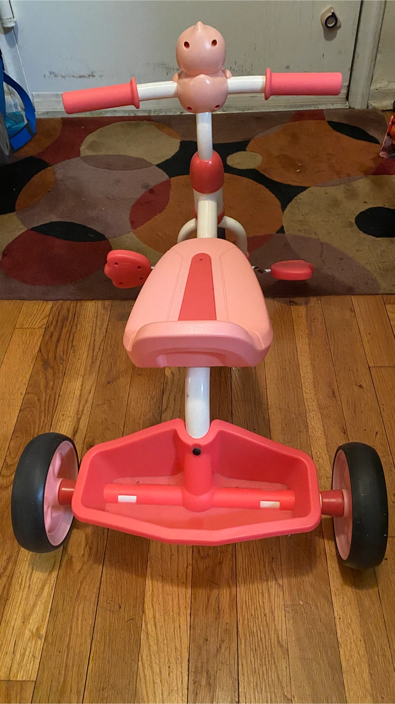 B.Duck Pink Tricycle - photo 3