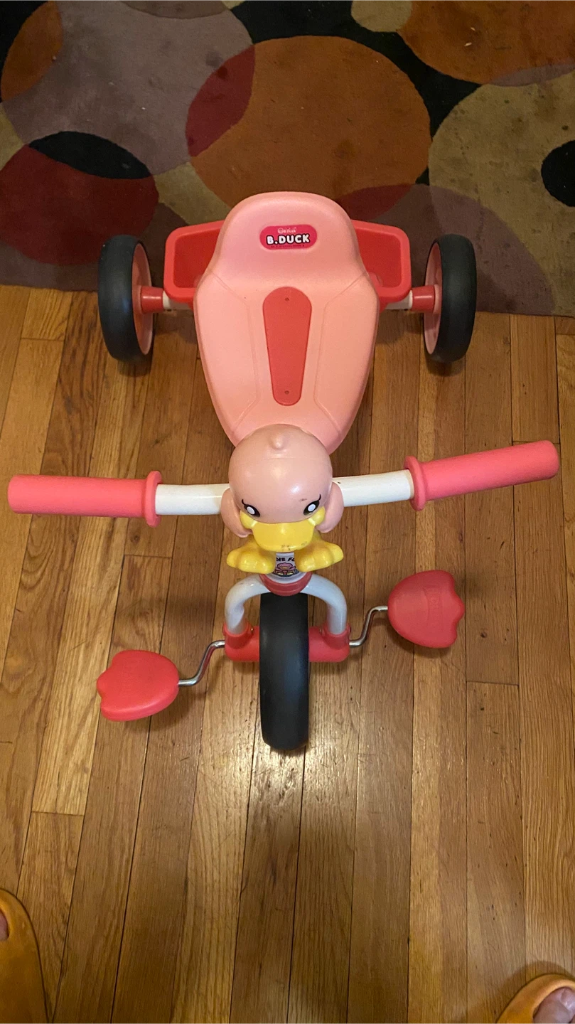 B.Duck Pink Tricycle - photo 4