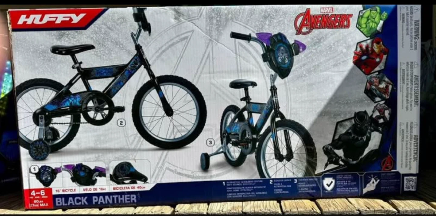Huffy Marvel Black Panther 16" bike - photo 2