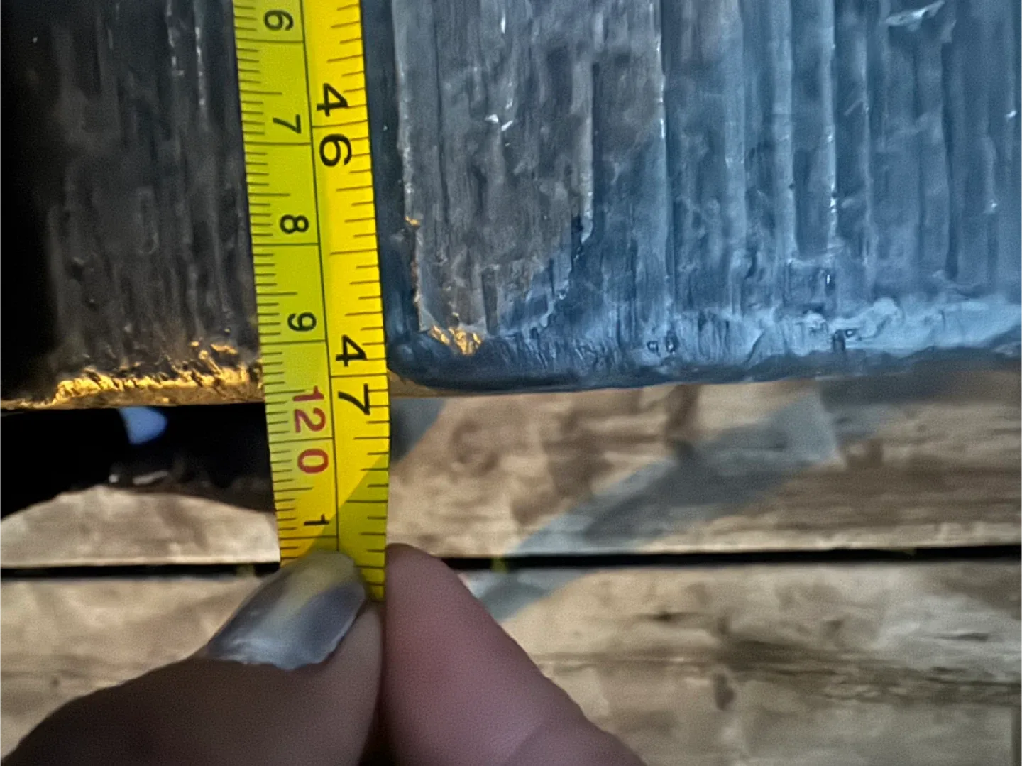 Rustic Grey Wooden Coffee Table image indicator(4)