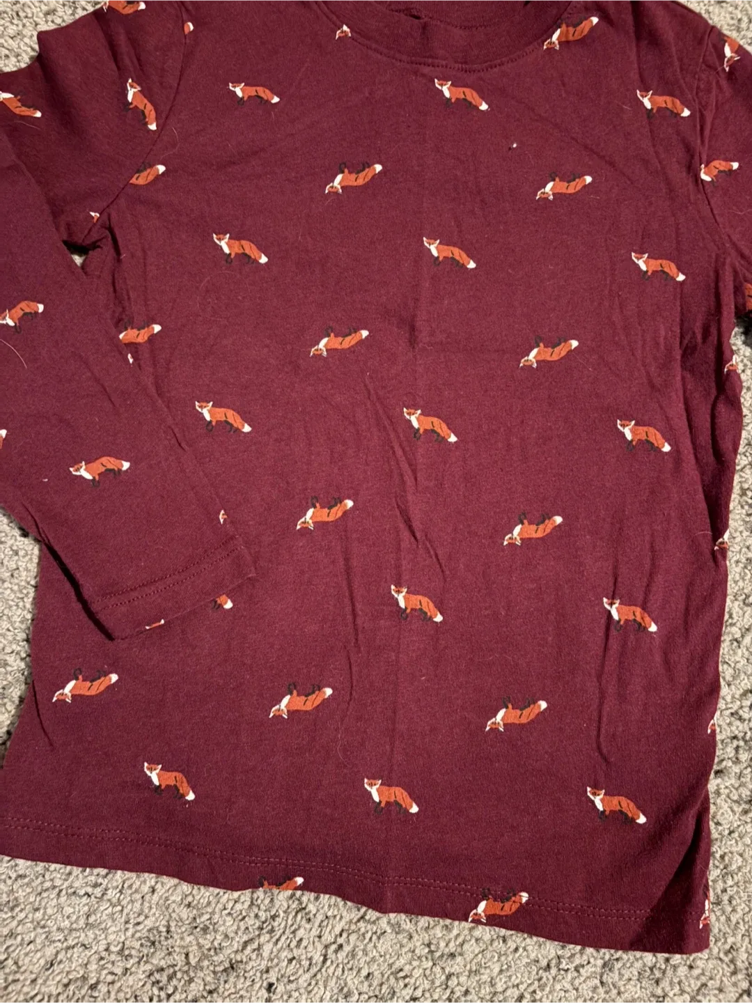 Old Navy Fox Print Long Sleeve image indicator(2)