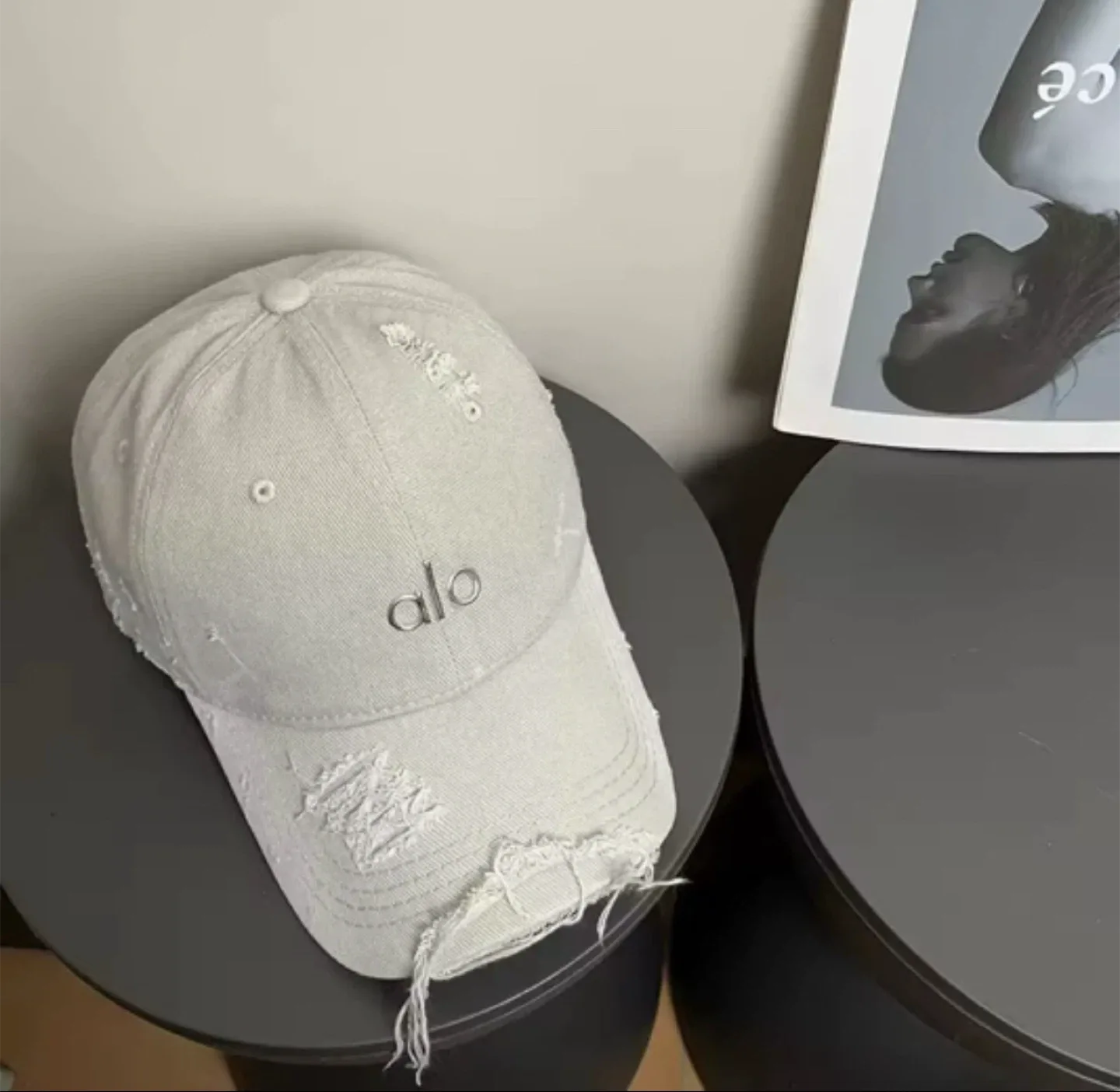 ALO Distressed Baseball Cap thumbnail