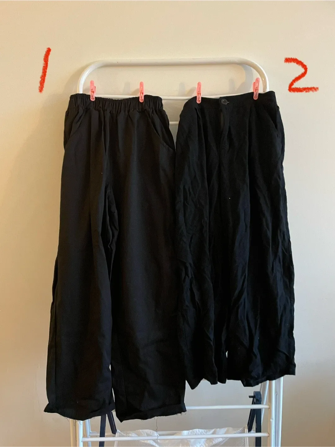 Comfy Korean rubber banding waist pants, $5 each $20 for all image indicator(2)