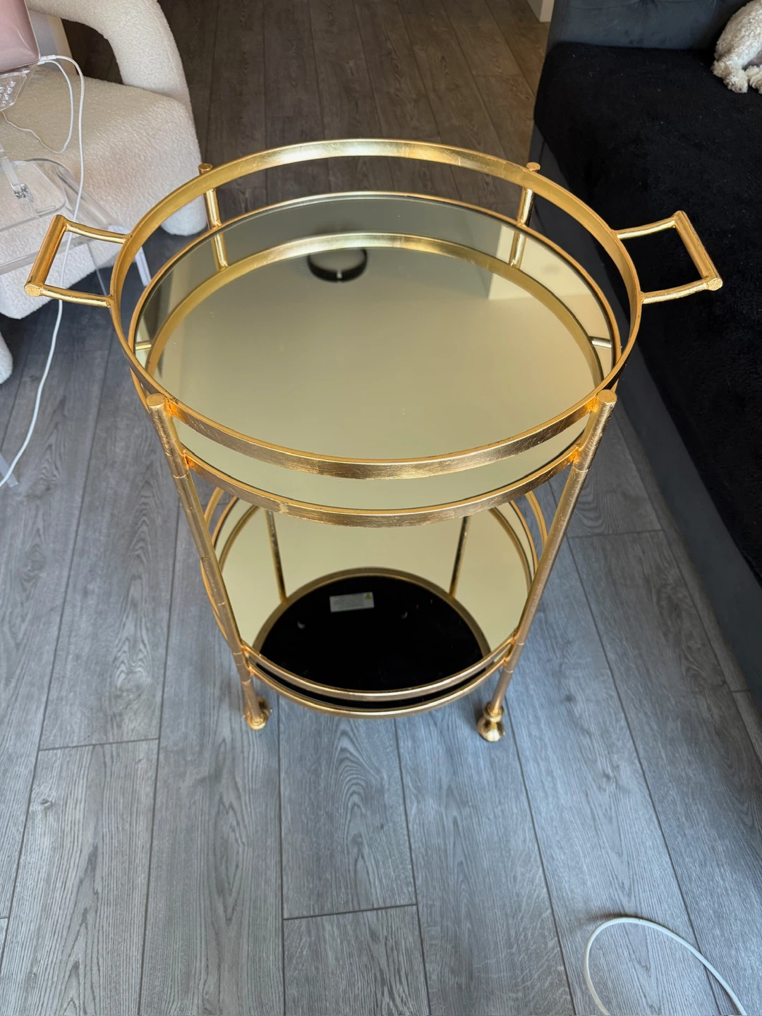 Safavieh gold bar cart! - photo 2